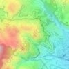 Pikchu topographic map, elevation, terrain