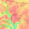 Upper Castle Combe topographic map, elevation, terrain