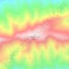 Touwsberg topographic map, elevation, terrain