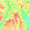 Umuahia topographic map, elevation, terrain