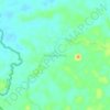 Kampung Stass topographic map, elevation, terrain