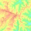 Consolation topographic map, elevation, terrain