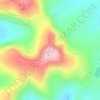Merrick topographic map, elevation, terrain