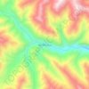 马尔洋乡 مارياڭ topographic map, elevation, terrain