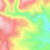Farm hamzeh awawdeh topographic map, elevation, terrain