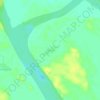 Perlita topographic map, elevation, terrain