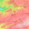 Yernée topographic map, elevation, terrain