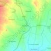 Mylavaram topographic map, elevation, terrain