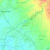 Papringan topographic map, elevation, terrain