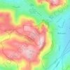 Kiryat Luza topographic map, elevation, terrain