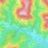 Ognio topographic map, elevation, terrain