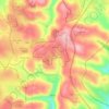 Biteen topographic map, elevation, terrain