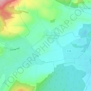 En Champigneule topographic map, elevation, terrain