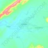 Mambwe topographic map, elevation, terrain