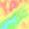 Macia topographic map, elevation, terrain