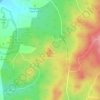 Sebastopol (Scorpion) Hill topographic map, elevation, terrain