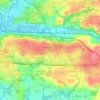 Quistinidal topographic map, elevation, terrain