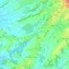 Poggio Argentale topographic map, elevation, terrain