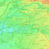 Urmston topographic map, elevation, terrain