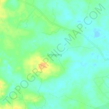 Selingsing topographic map, elevation, terrain