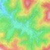 Payolle topographic map, elevation, terrain