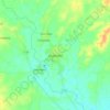 ศรีเมืองใหม่ topographic map, elevation, terrain