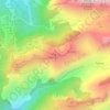 Pointe de Pelluaz topographic map, elevation, terrain