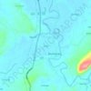 Cubi topographic map, elevation, terrain