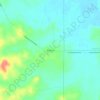 Redding topographic map, elevation, terrain