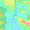 Pitabeddara topographic map, elevation, terrain