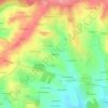 La Daguerie topographic map, elevation, terrain