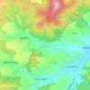 Merlos topographic map, elevation, terrain