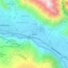 Huachac topographic map, elevation, terrain