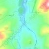 Keene topographic map, elevation, terrain