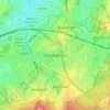 Easthampstead topographic map, elevation, terrain