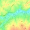 La Waloppe topographic map, elevation, terrain