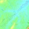 Catlett topographic map, elevation, terrain
