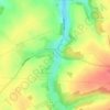 Saint-Hypolite topographic map, elevation, terrain