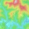 Sauveplane topographic map, elevation, terrain