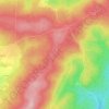 Carrefour des Quatre Arpents topographic map, elevation, terrain