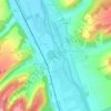 Pre Boudray topographic map, elevation, terrain