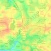 Genets d'Or topographic map, elevation, terrain