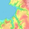 Roscoat topographic map, elevation, terrain