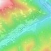 Cortina topographic map, elevation, terrain