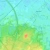 Geboortebos topographic map, elevation, terrain