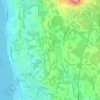 Calmasino topographic map, elevation, terrain