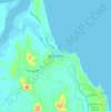 Agnes Water topographic map, elevation, terrain