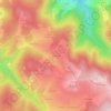 Le Plomb topographic map, elevation, terrain