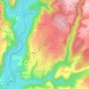 Le Mas topographic map, elevation, terrain