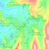 Thaba-Lesoba topographic map, elevation, terrain